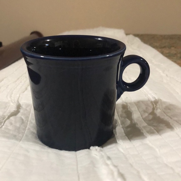 Fiestaware Tapered Coffee Mug – Twilight Blue, 15oz, Made In USA (Homer Laughlin, New With Possible Flaws) - View #2